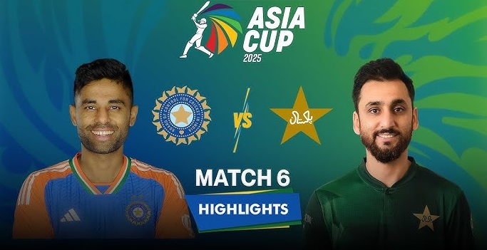 India vs Pakistan Match 6 Asia Cup